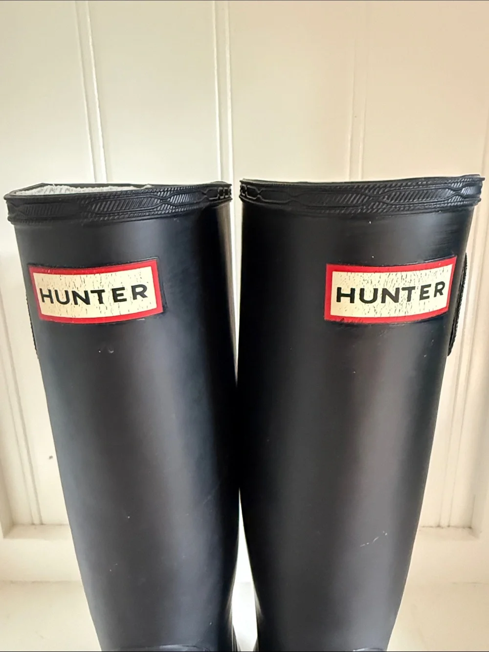 Hunter Tall Black Rain Boots US 7